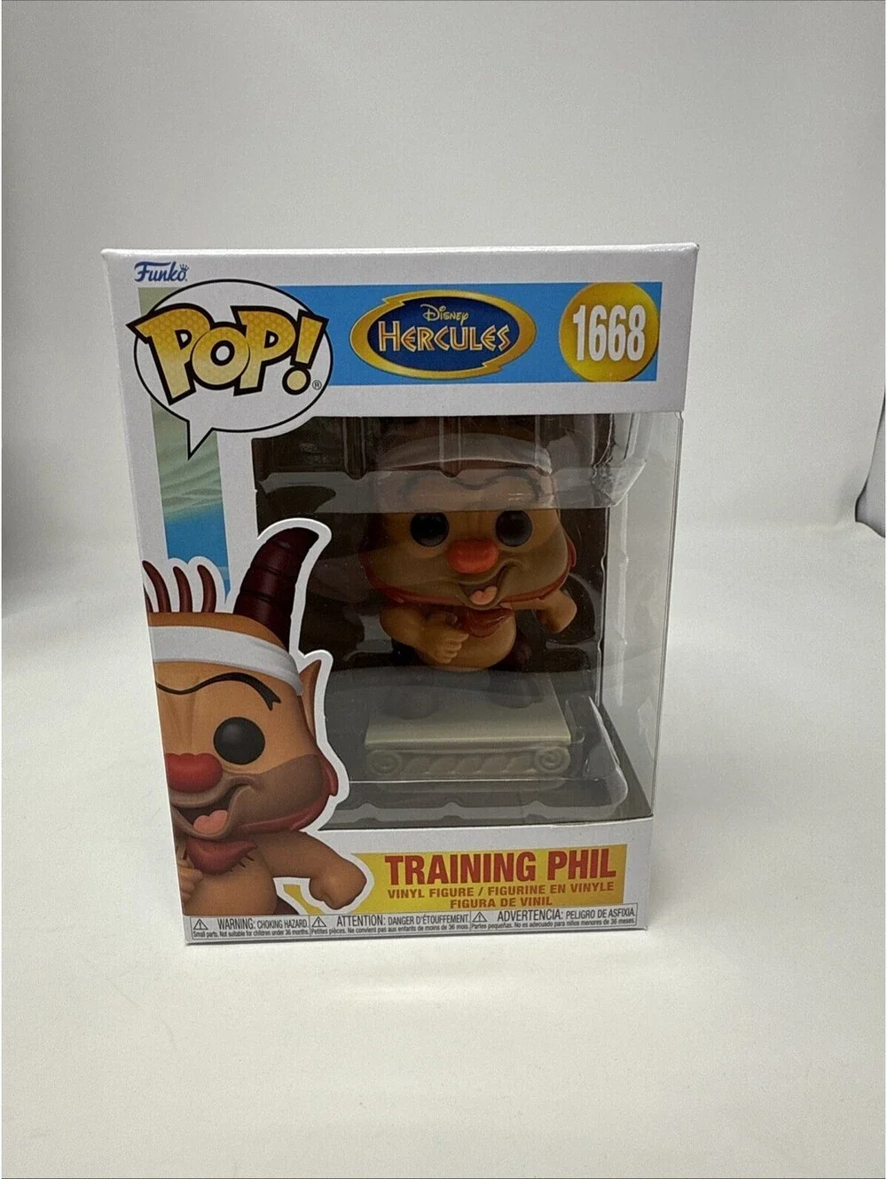 FUNKO POP! DISNEY: Hercules (25th Anniversary) - Training Phil [New Toy] Vinyl
